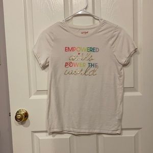 Girl’s causal shirt.